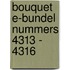 Bouquet e-bundel nummers 4313 - 4316