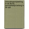 Inhoudingsvrijstelling in de DB en aanmerkelijk belang in de VPB door D.R. Post