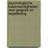 Psychologische basisvaardigheden voor gesprek en begeleiding