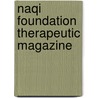 NAQI Foundation Therapeutic Magazine door Wesley Muyldermans