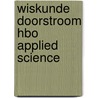 Wiskunde doorstroom HBO applied science by Jos Vervoort