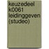 Keuzedeel K0061 Leidinggeven (Studeo)