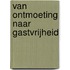 Van ontmoeting naar gastvrijheid