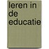 Leren in de educatie