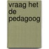 Vraag het de pedagoog