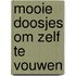 Mooie doosjes om zelf te vouwen
