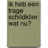 Ik heb een trage schildklier. Wat nu?