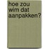 Hoe zou Wim dat aanpakken?