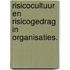 Risicocultuur en risicogedrag in organisaties.