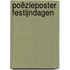 Poëzieposter Festijndagen
