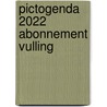 Pictogenda 2022 abonnement Vulling door Martina Tittse-Linsen