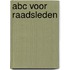 ABC voor Raadsleden