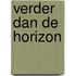 Verder dan de horizon