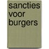 Sancties voor burgers