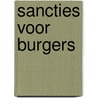 Sancties voor burgers door Timo Verlaat