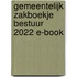 Gemeentelijk Zakboekje Bestuur 2022 E-book