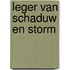 Leger van schaduw en storm