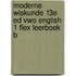 Moderne Wiskunde 13e ed vwo English 1 FLEX leerboek b