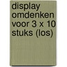 Display Omdenken voor 3 x 10 stuks (los) by Unknown