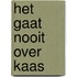 Het gaat nooit over KAAS