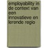 Employability in de context van een innovatieve en lerende regio