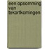 Een opsomming van tekortkomingen