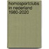 Homosportclubs in Nederland 1980-2020