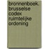 Bronnenboek. Brusselse Codex Ruimtelijke Ordening