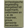 Archeologische Begeleiding Plangebied Lidl Supermarkt, Oedsmawei en J. W. de Visserwei, Grouw, Gemeente Leeuwarden door J. Melis
