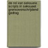 De rol van seksuele scripts in seksueel grensoverschrijdend gedrag