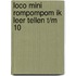 Loco mini Rompompom ik leer tellen t/m 10
