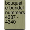 Bouquet e-bundel nummers 4337 - 4340 door Dani Collins