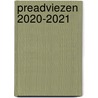 Preadviezen 2020-2021 door Roel Schutgens