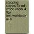 Stepping Stones 7e ed vmbo-kader 4 FLEX text/workbook A+B