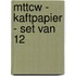 MTTCW - Kaftpapier - set van 12