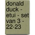 Donald Duck - Etui - set van 3 - 22-23