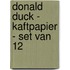Donald Duck - Kaftpapier - set van 12