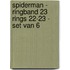 Spiderman - Ringband 23 rings 22-23 - set van 6