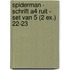 Spiderman - Schrift A4 Ruit - set van 5 (2 ex.) 22-23