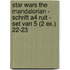 Star Wars The Mandalorian - Schrift A4 Ruit - set van 5 (2 ex.) 22-23