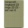 Minecraft - Ringband 23 rings 22-23 - set van 6 door Interstat