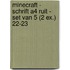 Minecraft - Schrift A4 Ruit - set van 5 (2 ex.) 22-23