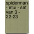 Spiderman - Etui - Set van 3 - 22-23