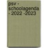 PSV - Schoolagenda - 2022 -2023