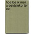 Hoe los ik mijn arbeidstekorten op