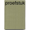 Proefstuk door Peter Thiessen