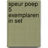 Speur Poep 5 exemplaren in set