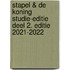 Stapel & De Koning Studie-editie deel 2. Editie 2021-2022