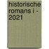 Historische romans I - 2021