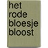 Het rode bloesje bloost